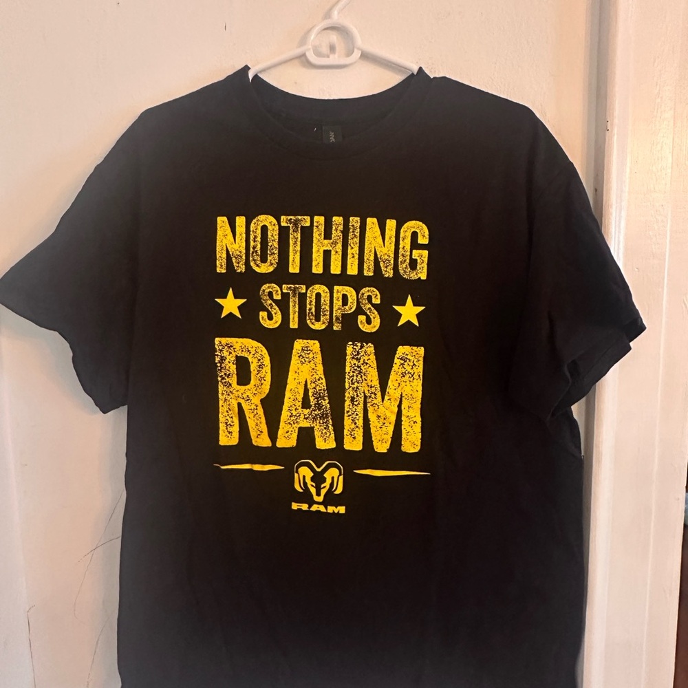Ram Trucks Event T-shirt - GOAS 2026 - Black Heavy Cotton T‑Shirt